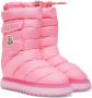 Moncler Pink Gaia Pocket Down Boots - Thumbnail 4
