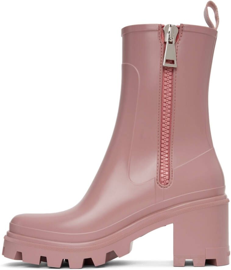 Moncler Pink Loftgrip Boots