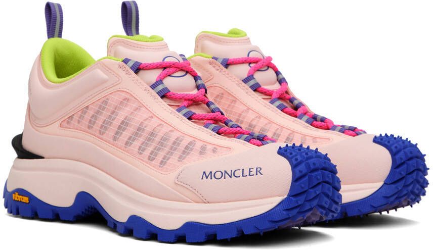 Moncler Pink Trailgrip Lite Sneakers