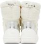 Moncler Silver & White Insolux M Ankle Boots - Thumbnail 2