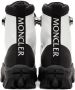 Moncler White & Black Helis Boots - Thumbnail 4