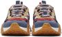 Moncler White & Navy Compassor Sneakers - Thumbnail 2