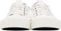 Moncler White Canvas Glissiere Sneakers - Thumbnail 2