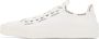 Moncler White Canvas Glissiere Sneakers - Thumbnail 3