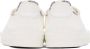 Moncler White Canvas Glissiere Sneakers - Thumbnail 4