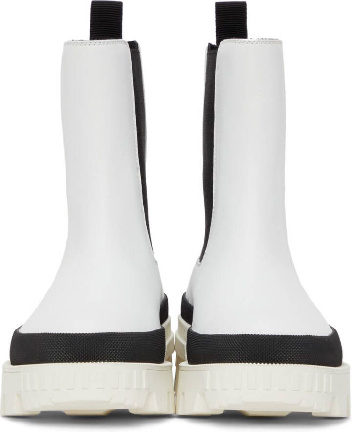 Moncler White Coralyne Boots