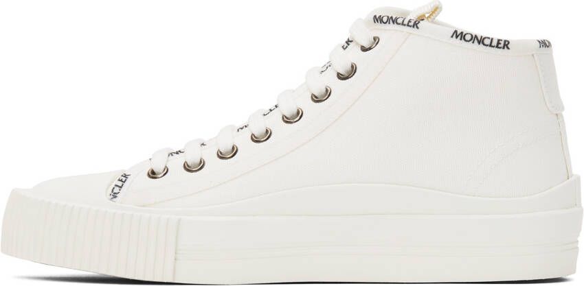 Moncler White Lissex Sneakers