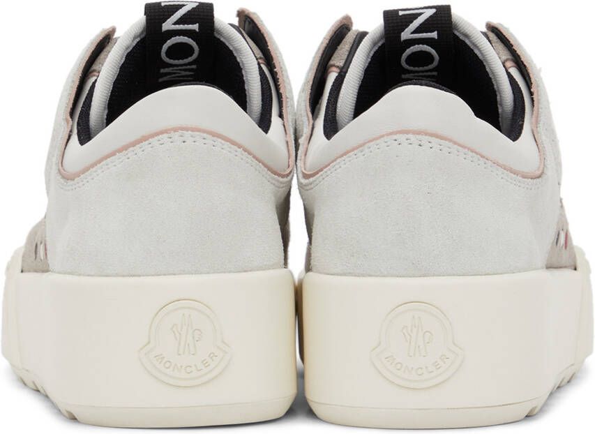 Moncler White Promyx Space Low-Top Sneakers