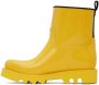 Moncler Yellow Ginette Boots - Thumbnail 3