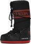 Moon Boot Black & Red Stranger Things Upside Down Boots - Thumbnail 3