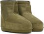 Moon Boot Khaki No Lace Ankle Boots - Thumbnail 4