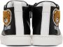 Moschino Baby Black Teddy High Sneakers - Thumbnail 2