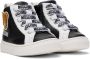 Moschino Baby Black Teddy High Sneakers - Thumbnail 4