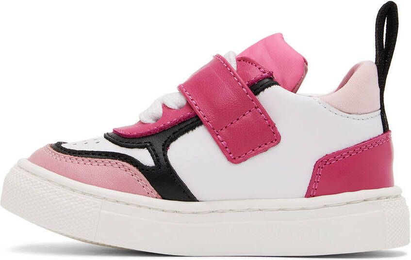 Moschino Baby Pink Teddy Sneakers