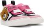 Moschino Baby Pink Teddy Sneakers - Thumbnail 4