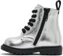 Moschino Baby Silver Teddy Boots - Thumbnail 3