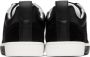 Moschino Black & Gray Side Logo Sneakers - Thumbnail 2