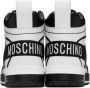 Moschino Black & White Streetball Asymmetrical Sneakers - Thumbnail 2