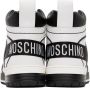 Moschino Black & White Streetball Sneakers - Thumbnail 2