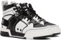 Moschino Black & White Streetball Sneakers - Thumbnail 4