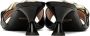 Moschino Black Chain Heeled Sandals - Thumbnail 2