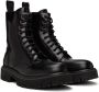 Moschino Black Combat Boots - Thumbnail 4