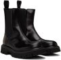 Moschino Black Combat Chelsea Boots - Thumbnail 4