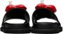 Moschino Black Inflatable Heart Slides - Thumbnail 2