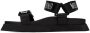 Moschino Black Jacquard Logo Sandals - Thumbnail 3