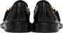 Moschino Black Jewel Logo Loafers - Thumbnail 2