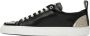 Moschino Black Leather Sneakers - Thumbnail 3