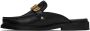 Moschino Black Logo Lettering Loafers - Thumbnail 3