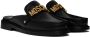 Moschino Black Logo Lettering Loafers - Thumbnail 4