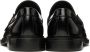 Moschino Black Logo Loafers - Thumbnail 2