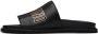 Moschino Black Logo Sandals - Thumbnail 3