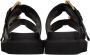 Moschino Black Logo Sandals - Thumbnail 2