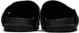 Moschino Black Metal Logo Slippers - Thumbnail 2