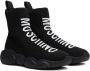 Moschino Black Teddy Sock Sneakers - Thumbnail 4