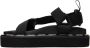 Moschino Black Webbing Sandals - Thumbnail 3