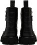 Moschino Black Zipper Boots - Thumbnail 2