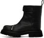 Moschino Black Zipper Boots - Thumbnail 3