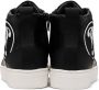 Moschino Kids Black Patch High Sneakers - Thumbnail 2