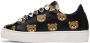 Moschino Kids Black Teddy Print Sneakers - Thumbnail 3