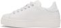 Moschino Kids White Leather Sneakers - Thumbnail 3