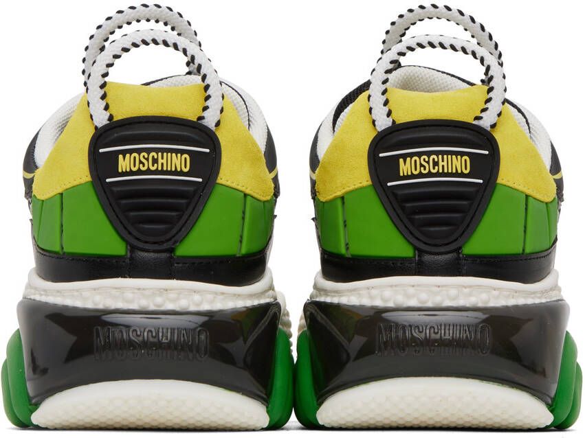 Moschino Multicolor Bubble Teddy Sneakers