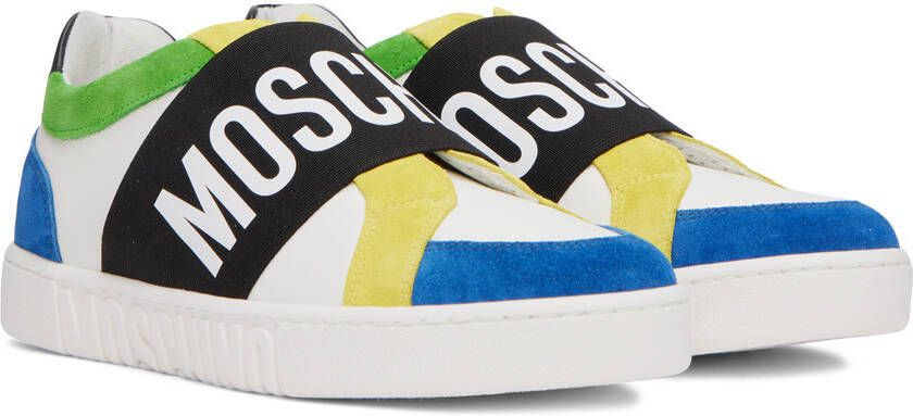 Moschino Multicolor Slip-On Sneakers