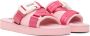 Moschino Pink Buckle Slides - Thumbnail 4