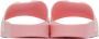 Moschino Pink Pool Slides - Thumbnail 2