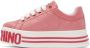 Moschino Pink Smiley Platform Sneakers - Thumbnail 3