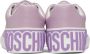 Moschino Purple Logo Sneakers - Thumbnail 2